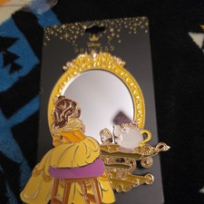Disney BELLE La Bella e la Bestia RIFLESSI INCANTATI LE300 Spilla MRS POTTS CHIP