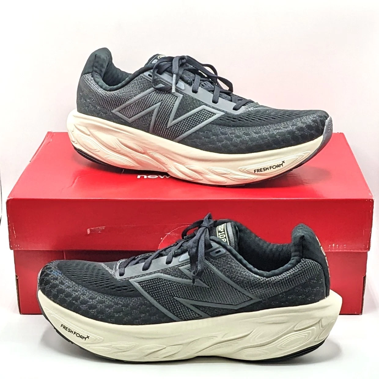 New Balance “Fresh Foam X 1080v14” Men’s Athletic Running Shoe (Black/Phantom)