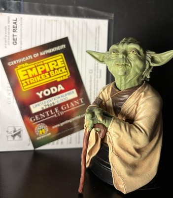 STAR WARS - YODA BÜSTE - GENTLE GIANT - LIMITIERTE AUFLAGE #07923/15000