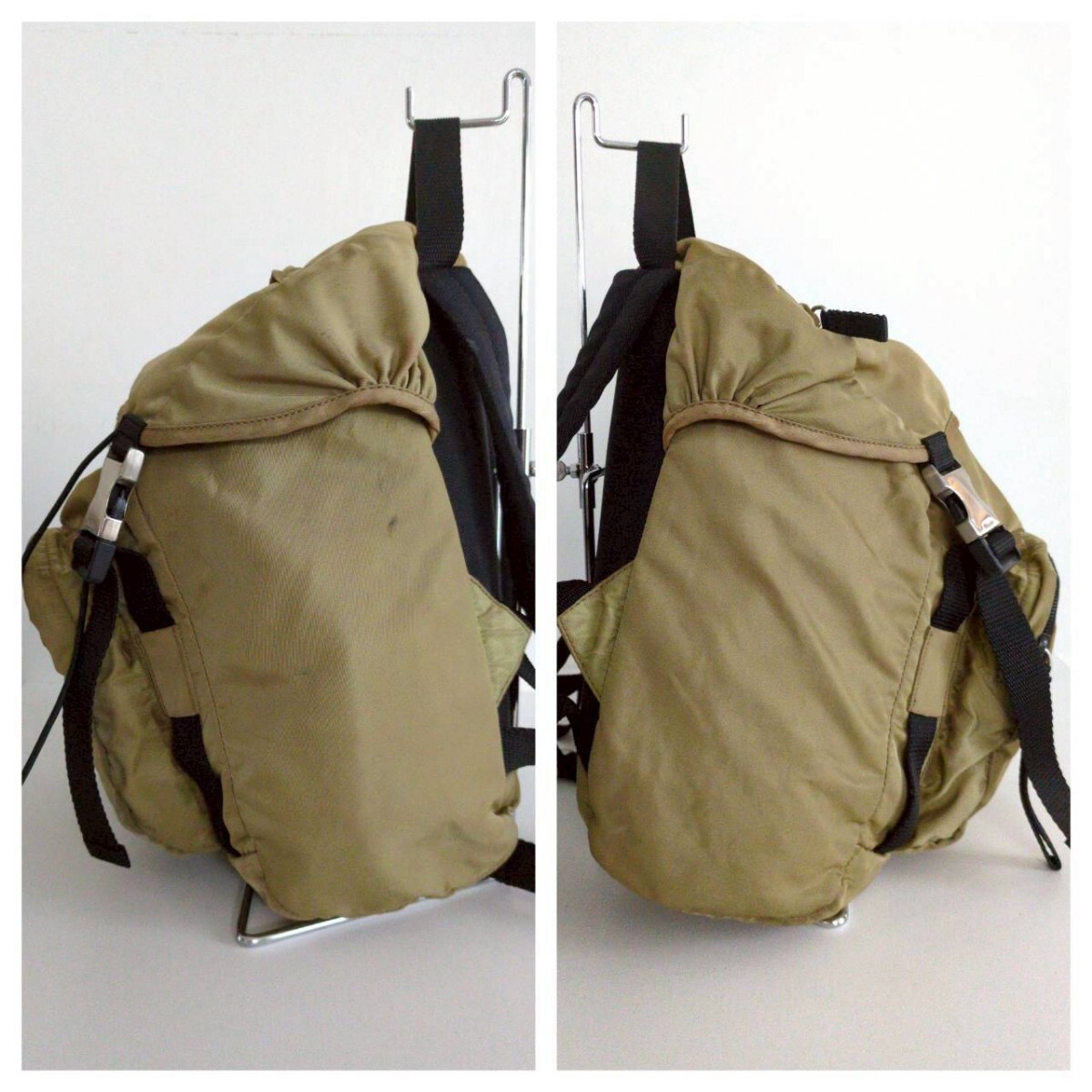 PRADA V135 Mini Backpack Drawstring Backpack Mult… - image 4