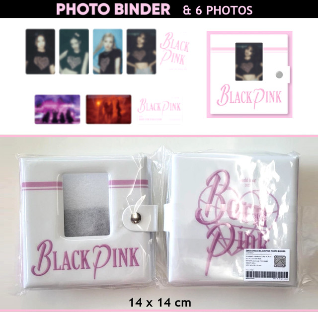 BLACKPINK PHOTO BINDER+ 6 Photos- World Tour BORN PINK Finale in Seoul Official
