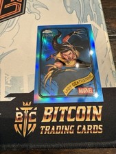 2025 Topps Chrome Marvel Lady Deathstrike #64 Blue Refractor - /299