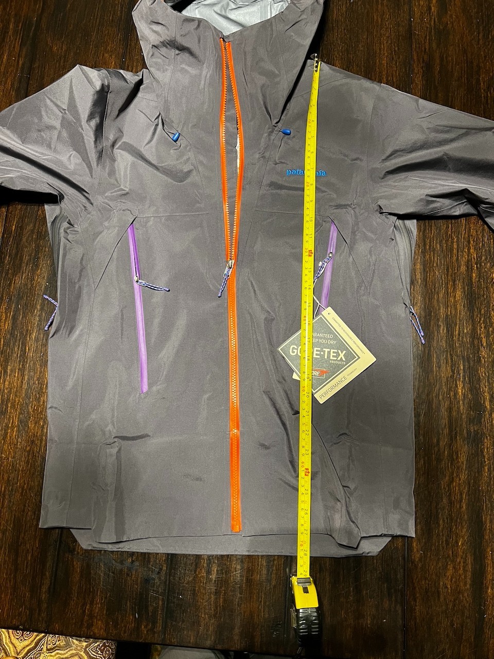 Patagonia Super Free Alpine Jacket, NWT, Gore-Tex, Forge Grey, Men's Small image 4