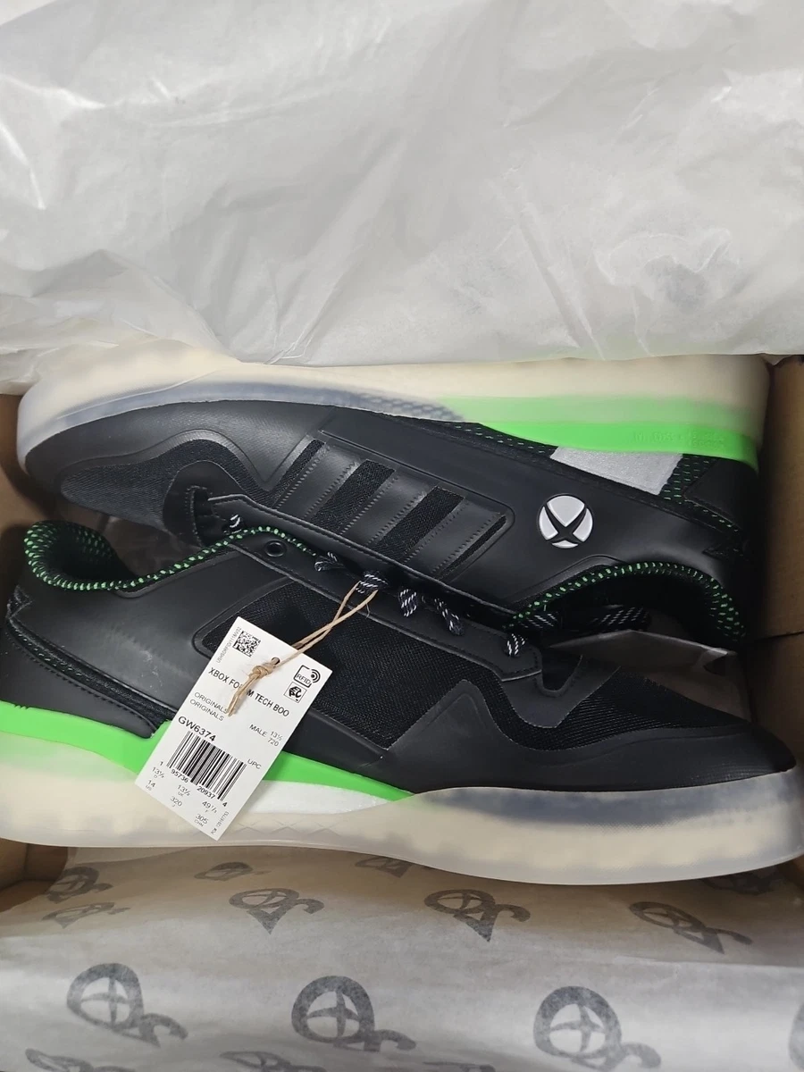 adidas gazelle silver green womens Adidas Unisex x Xbox 20th Forum Tech Low Top Sneakers