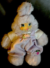 Vintage 1998 Hannahberry Fisher Price Briarberry Collection Bunny Plush 10.5  