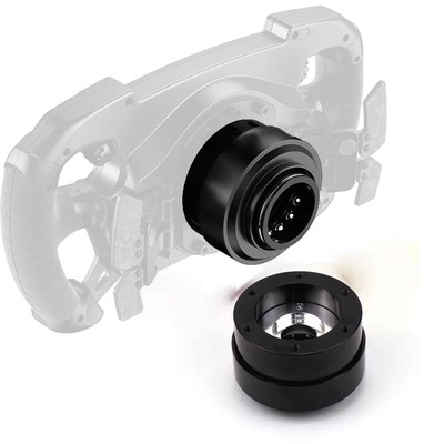 6-hole Quick Release Adapter for MOZA R21/R16/R9 V2/R5/R3 Racing Wheel Base