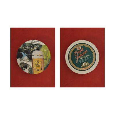 Barre Bräu Unser Gebirgsquellwasser Brauerei Bierdeckel Beermat