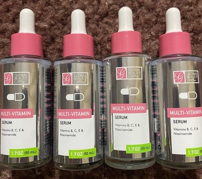 4btls. Multi-Vitamin Face Serum,Vit.B,C,E & Niacinamide.50ml.each
