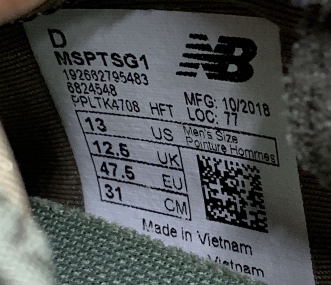 New Balance Fresh Foam Shoes Sneakers Mens Size 13 D Olive Green Running Sports thumbnail 9