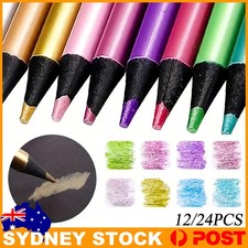 Coloring Painting Graffiti Metallic Colored Pencils 12 Colors Painting Pencil