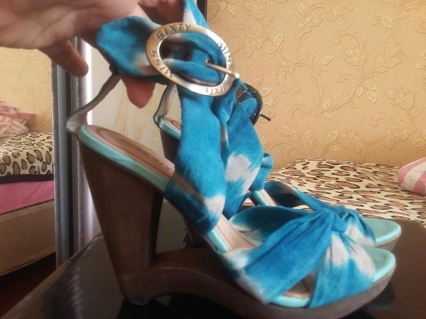 Women Miss Sixty Heels Turquoise 36