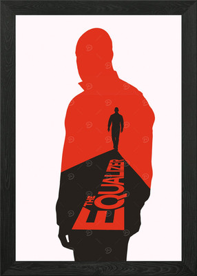 The Equalizer Filmposter gerahmt Wandbild Poster Leinwanddruck Bild