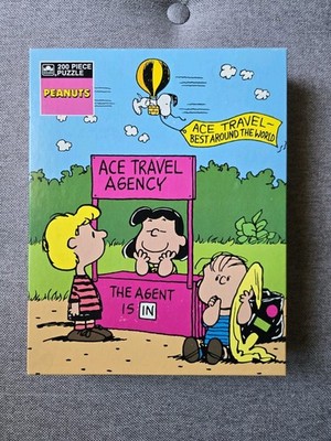 Vintage Peanuts 200pc Jigsaw Puzzle 1965 (Complete)