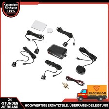 Einparkhilfe 4 x Sensor hinten Parkhilfe Nachrüsten PDC Auto Universal Schwarz