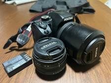 PENTAX K 70 with 55 300mm PLM and 18 50mm Lens Set