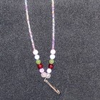 Beaded Lanyard ID Badge Holder Necklace — photo 2
