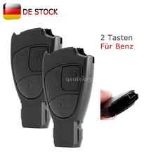 2X Schl&uuml;ssel Geh&auml;use 2 Tasten Ersatz F&uuml;r Mercedes Benz W168 W203 W204 W210 W211