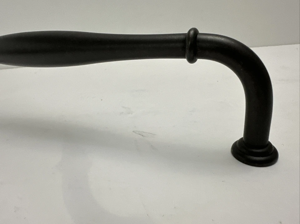 Alno D726-10-BARC Charlie's 10 英寸中心手柄电器拉 - 青铜 — 第 3/4 张图片