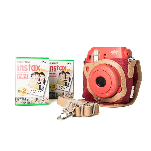 Fuji Instax Mini 8 Sofortbildkamera Himbeer günstig kaufen