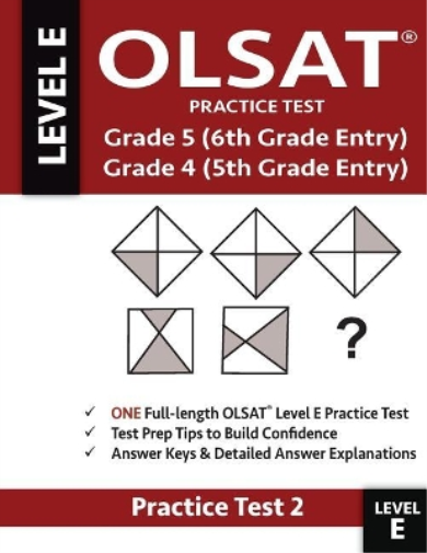 Gifted and Tale Olsat Practice Test Grade 5 (6th Grade Entry) & Grad (Tascabile)