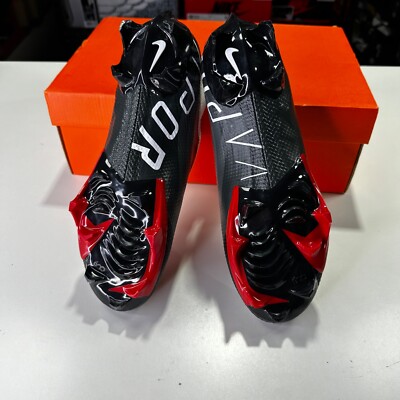 NIB Nike Men\'s Vapor Edge Pro 360 Football Cleats - Black/Red- Size 10 Nike Vapor Edge Pro 360 Black Red Men main image 4