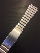 Vintage NOS Diver Style Watch Bracelet 19mm