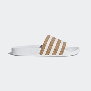 adidas khaki slippers