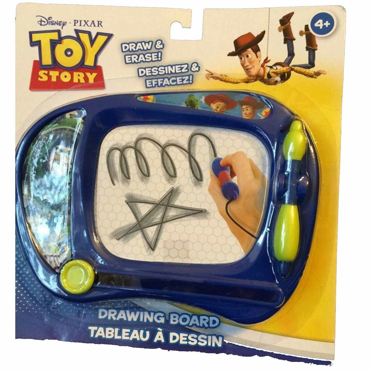 Disney Pixar Toy Story Draw Erase Drawing Sketch Board Blip Toys