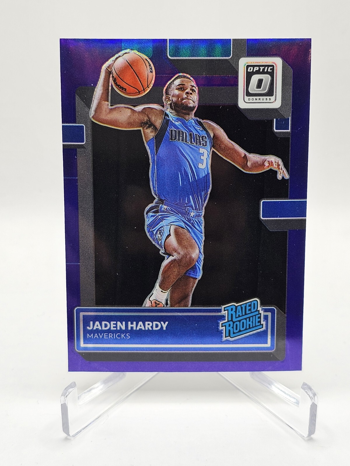 2022-23 Donruss Optic Purple #248 Jaden Hardy RR RC