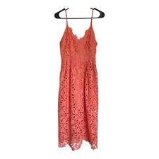 ASTR the label Coral A Line Midi Dress