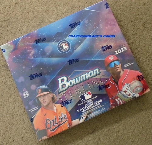 2023 Bowman Sterling Baseball Hobby Box Priority Mail Shipping!!!!!!