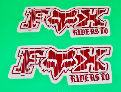FOX RACING MOTOCROSS QUAD ATV UTV SKATEBOARD SNOWBOARD BMX CHUCKY ...