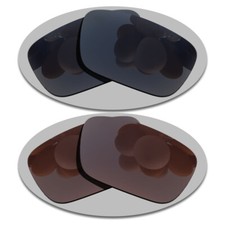Grey Black Brown Replacement Lenses For-Spy Optic Dirk Polarized