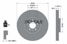 TEXTAR 92283403 Bremsscheibe für DS PEUGEOT