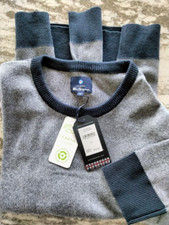 Ben Sherman Poly Blend Long Sleeve Sweater Medium Retail 99 MINT FREE SHIPPING 