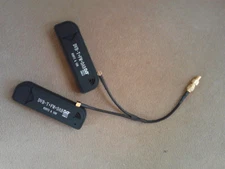 SDR TRUNKING RIG 2x RTL2832U+R820T2 TCXO Radios Y splitter MCX to SMA  adapters