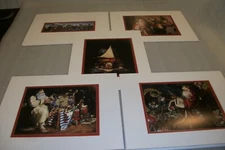 Dean Morrissey Holiday Home Collection - Christmas Prints - 5 Images  NEW/SEALED