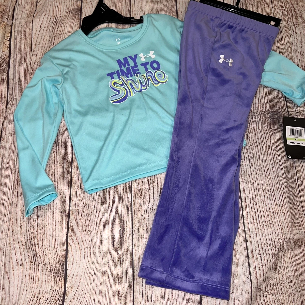 Under Armour Toddler Girls My Time to Shine Flare Leggings Set