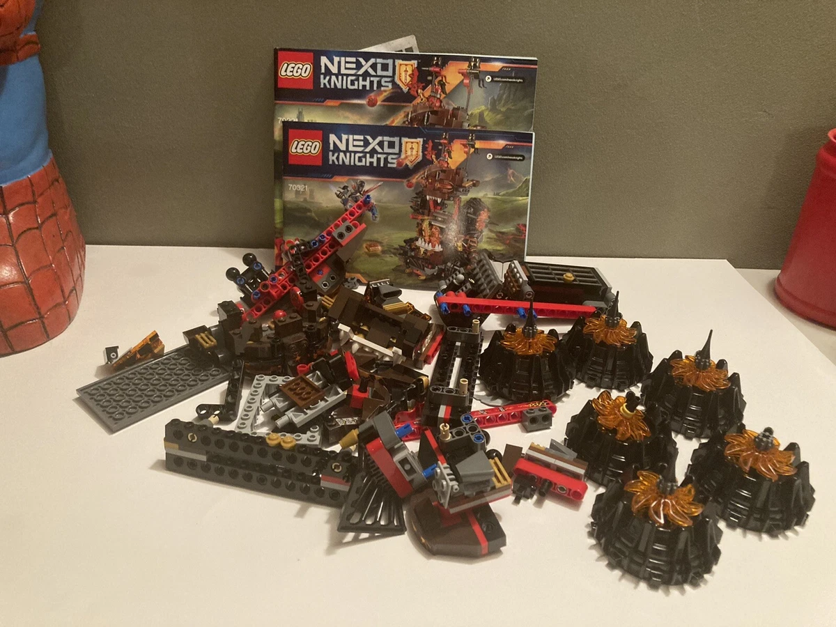 Bitterhed fyrværkeri parfume LEGO Nexo Knights General Magmar&#039;s Siege Machine of Doom 70321 | eBay