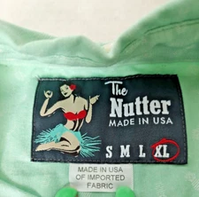 Chubbies The Nutter  Pullover Green Size Mens XL Button Down Long Sleeve USA