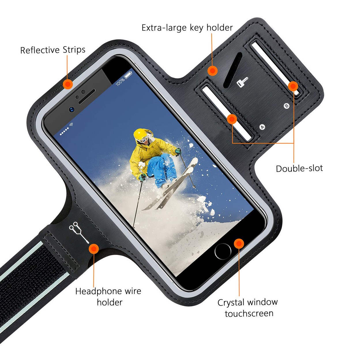 GYM Running Armband For Samsung Galaxy S20+ A11 A01 A41 A51 A31 A71 M11 M21  M31