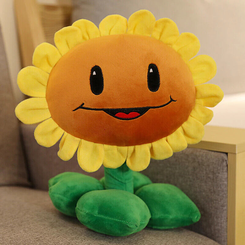 Plants Vs Zombies Stuffed Animals Pot  Sunflower Plants Vs Zombies Doll -  1pcs 20cm - Aliexpress