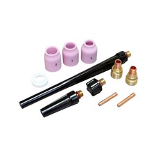 SR9 Verschleißteile Set mit Gaslinse für WP SR Abitig 9 / 20 WIG TIG Brenner 