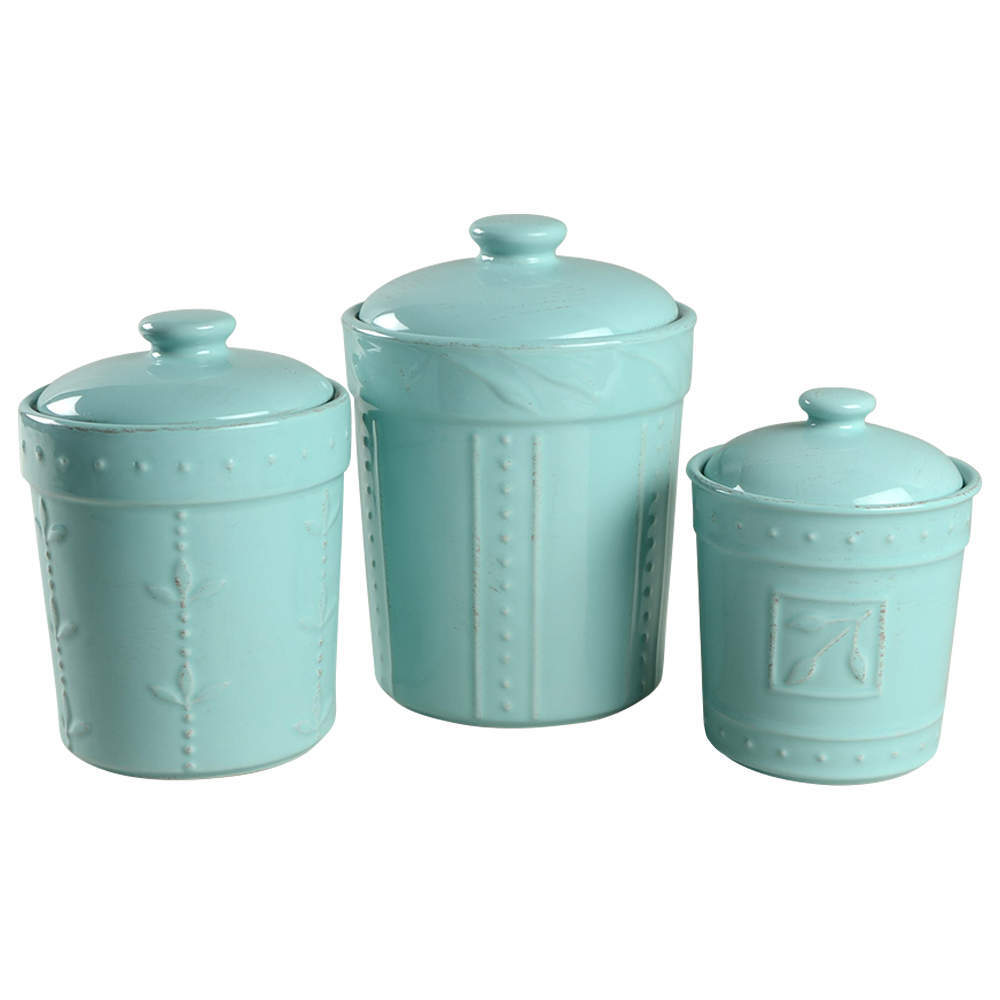 Signature Sorrento Aqua  Canister Set  11027874