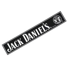 Jack Daniels Black Bar Mat Black