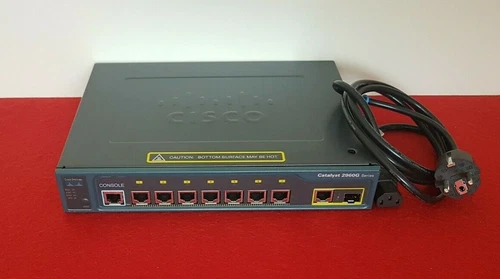 Cisco WS-C2960G-8TC-L •  Gigabit Ethernet Switch 