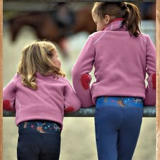 ELT Children's Breeches Princess, Midnight Blue, Waldhausen Children's Breeches, Knee Trim