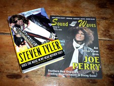 STEVEN TYLER / AEROSMITH ( THE NOISE IN MY HEAD ) H/C BOOK w/ JOE PERRY bonus