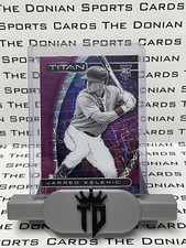2021 Panini Chronicles Jarred Kelenic Titan Purple Velocity Rookie #7 Prizm