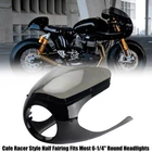 Cafe Racer Front Half Fairing For Thruxton Suzuki SV GS BMW R80 Honda Yamaha